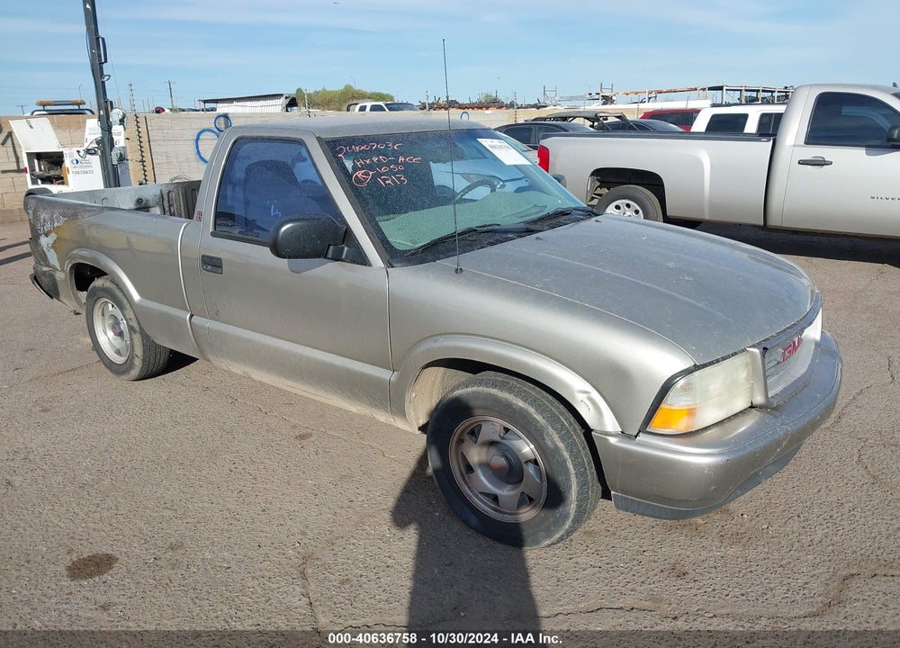 2001 GMC SONOMA SLS VIN: 1GTCS14W01K151213