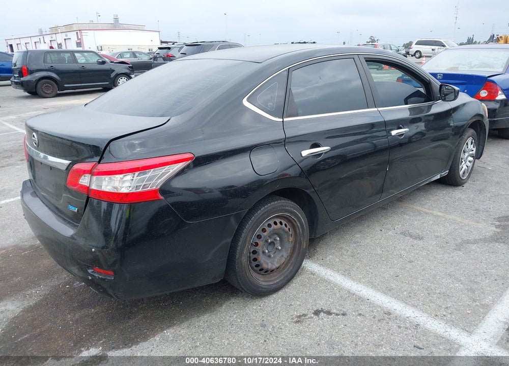 2013 NISSAN SENTRA S VIN: 3N1AB7AP5DL761136
