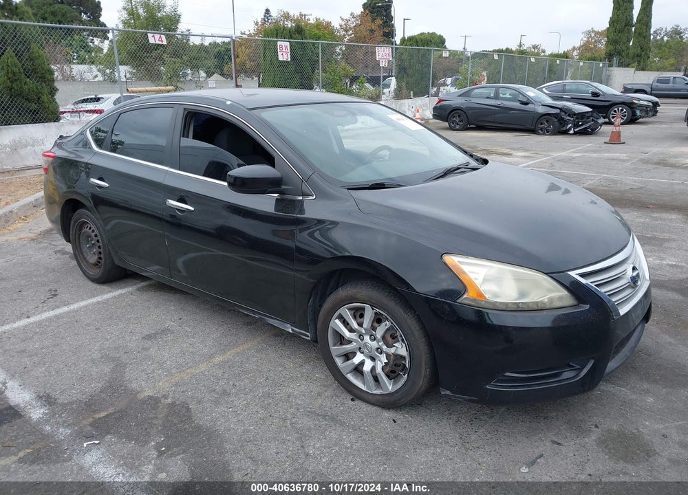 2013 NISSAN SENTRA S VIN: 3N1AB7AP5DL761136