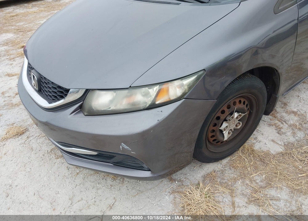 2015 HONDA CIVIC LX VIN: 19XFB2F51FE116780
