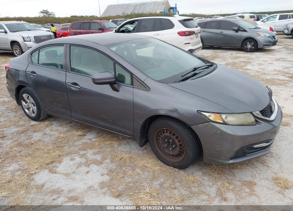 2015 HONDA CIVIC LX VIN: 19XFB2F51FE116780