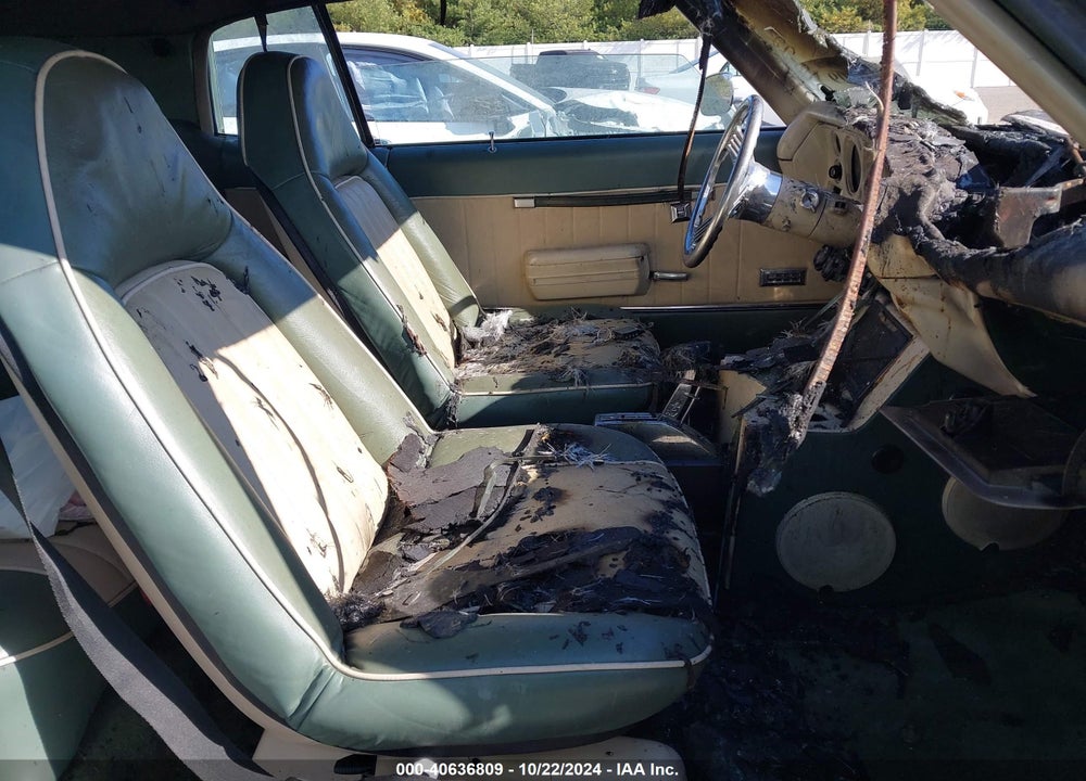 1972 CHEVROLET M CARLO VIN: 1H57J2K653818