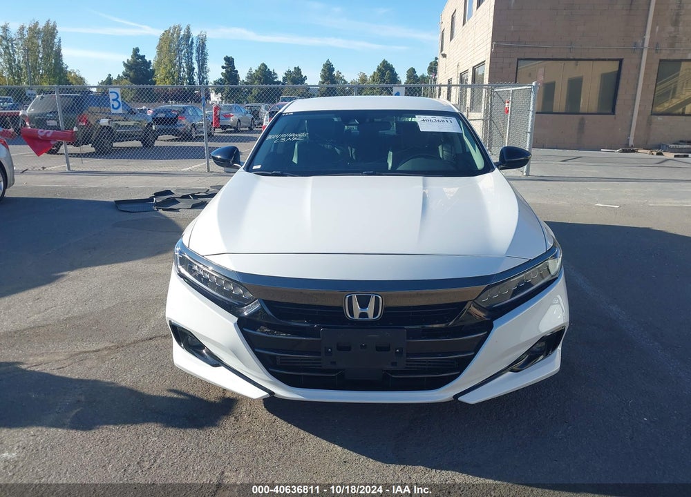 2021 HONDA ACCORD SPORT SPECIAL EDITION VIN: 1HGCV1F44MA004942