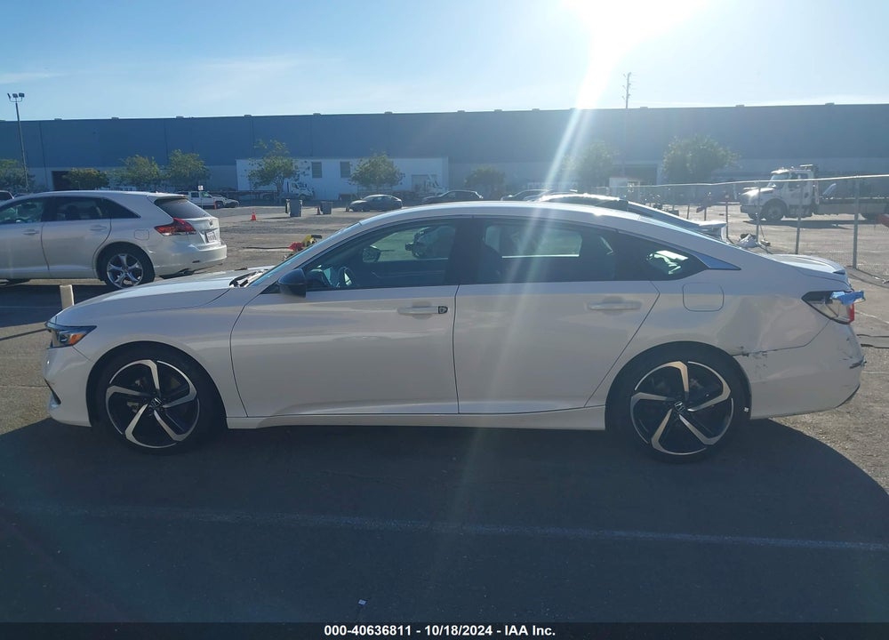 2021 HONDA ACCORD SPORT SPECIAL EDITION VIN: 1HGCV1F44MA004942