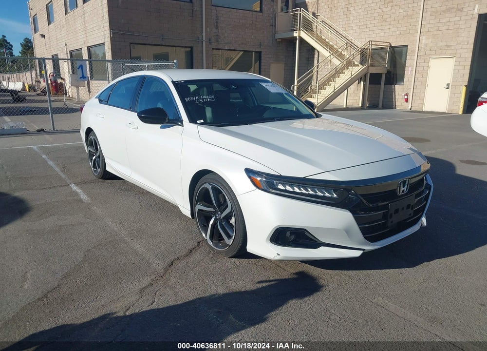 2021 HONDA ACCORD SPORT SPECIAL EDITION VIN: 1HGCV1F44MA004942