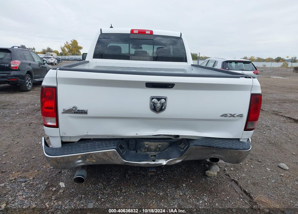 2013 RAM 1500 BIG HORN VIN: 1C6RR7GT6DS534028
