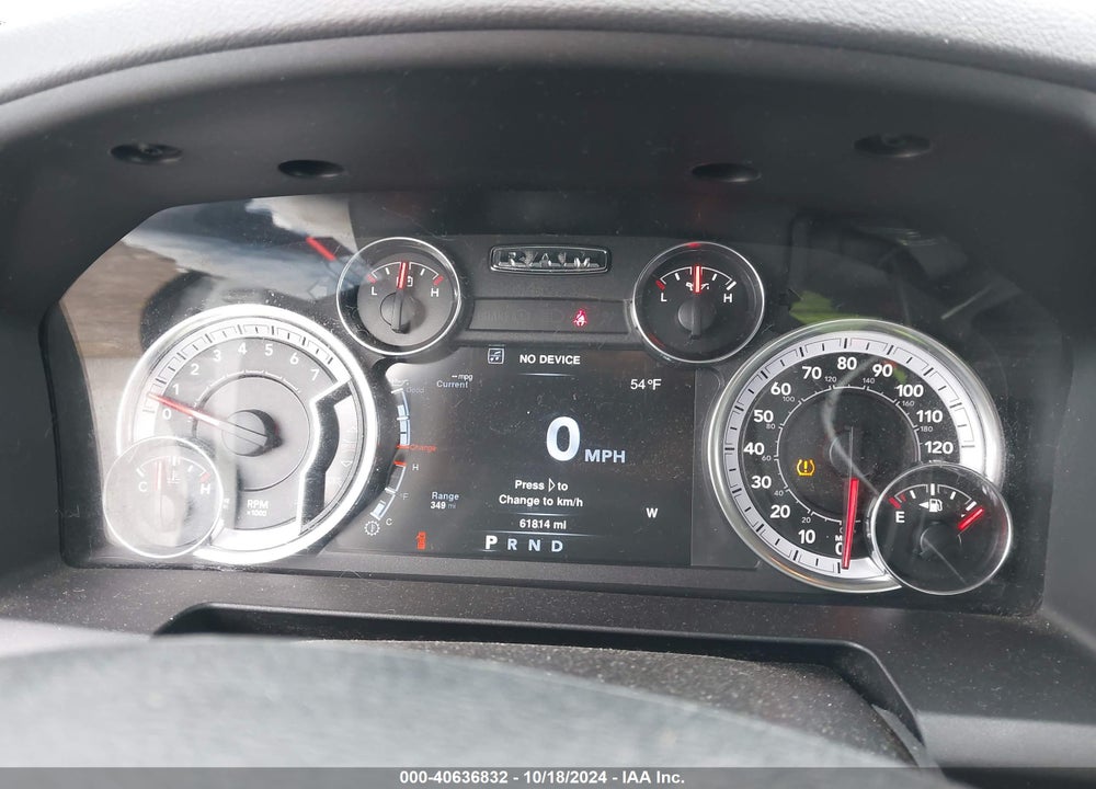 2013 RAM 1500 BIG HORN VIN: 1C6RR7GT6DS534028