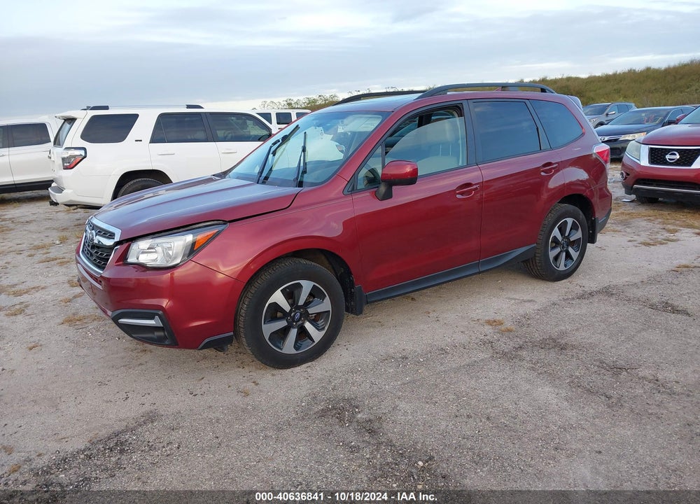 2017 SUBARU FORESTER 2.5I PREMIUM VIN: JF2SJAGC9HH451552