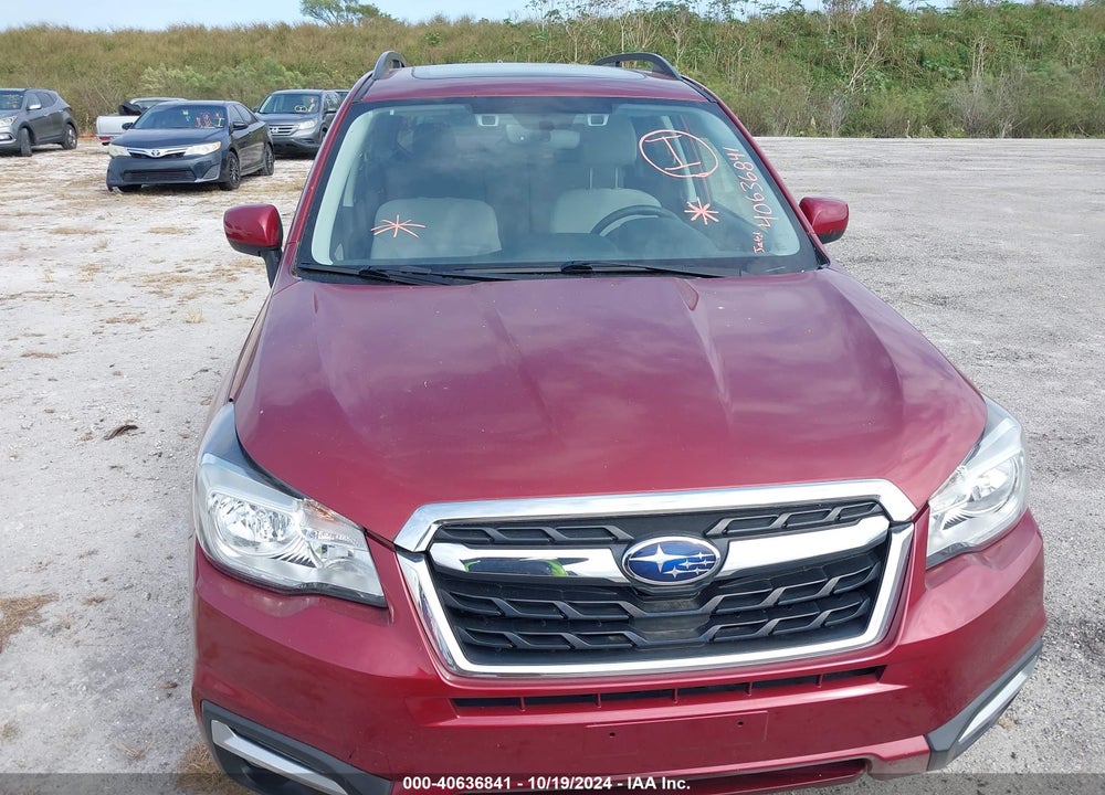 2017 SUBARU FORESTER 2.5I PREMIUM VIN: JF2SJAGC9HH451552