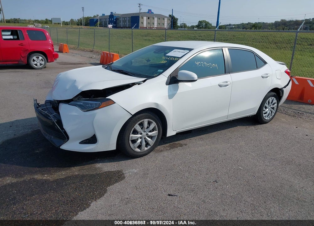 2019 TOYOTA COROLLA LE VIN: 5YFBURHEXKP876391