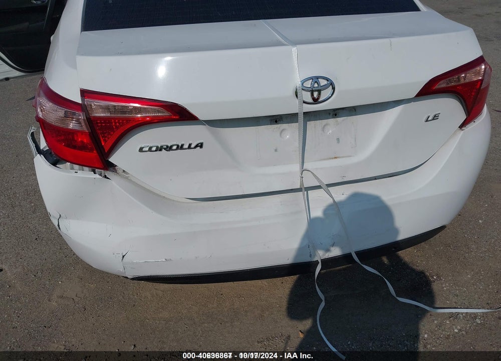 2019 TOYOTA COROLLA LE VIN: 5YFBURHEXKP876391