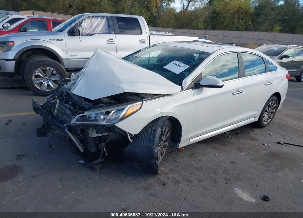 2016 HYUNDAI SONATA VIN: 5NPE34AF3GH436085