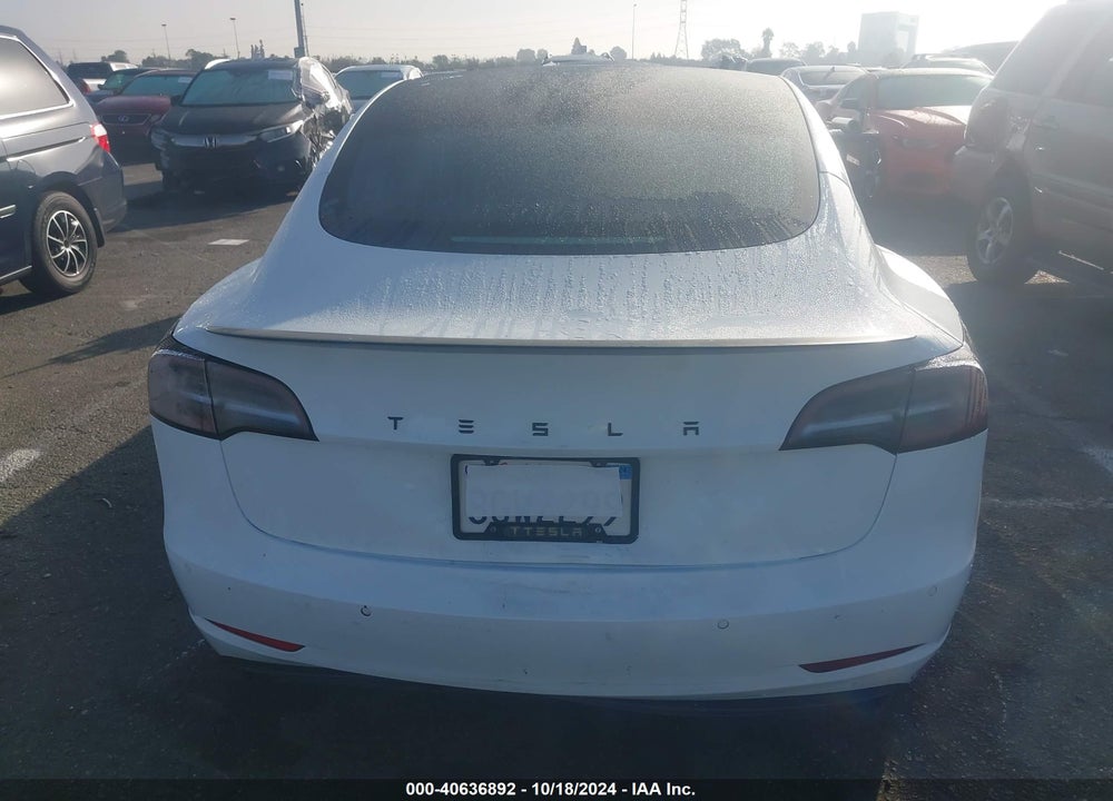 2018 TESLA MODEL 3 LONG RANGE/MID RANGE VIN: 5YJ3E1EA8JF062450