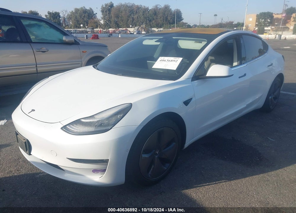 2018 TESLA MODEL 3 LONG RANGE/MID RANGE VIN: 5YJ3E1EA8JF062450