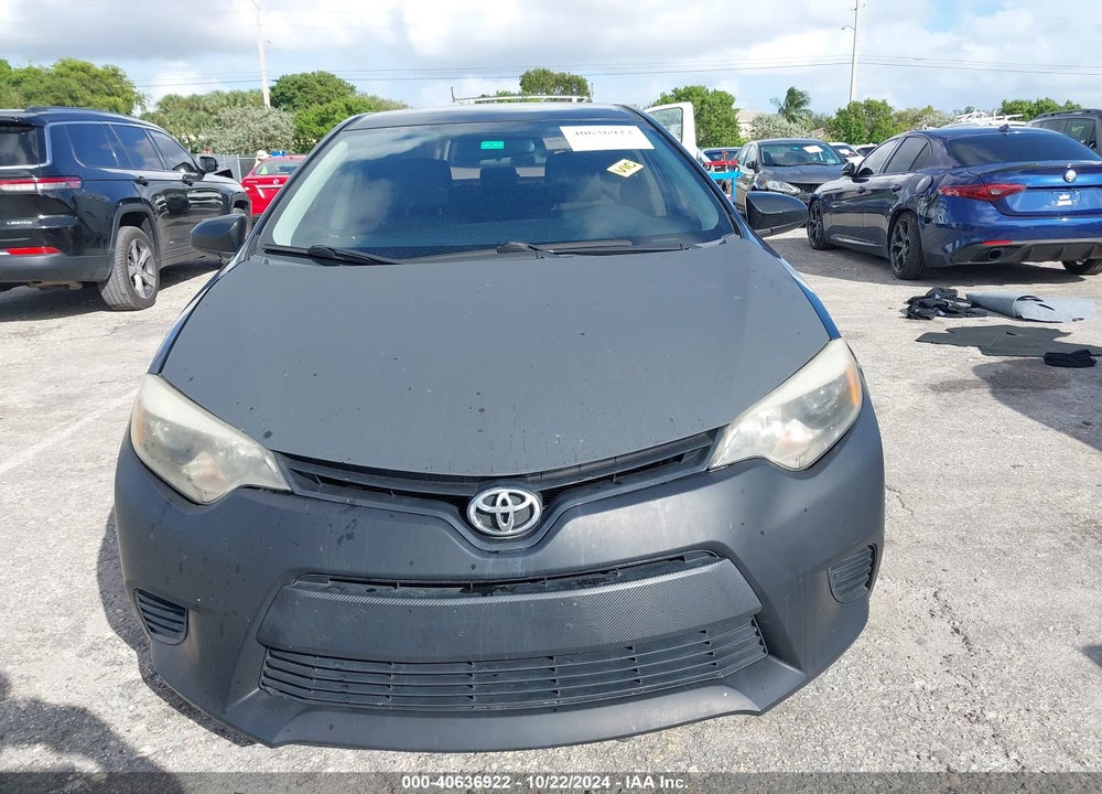 2014 TOYOTA COROLLA LE VIN: 2T1BURHE2EC097992