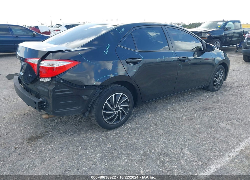 2014 TOYOTA COROLLA LE VIN: 2T1BURHE2EC097992