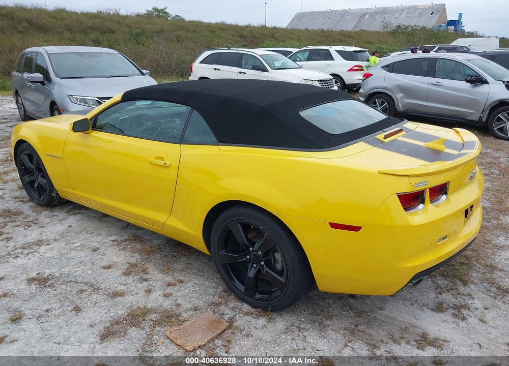 2012 CHEVROLET CAMARO 1LT VIN: 2G1FB3D30C9106171
