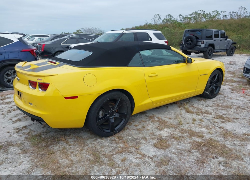 2012 CHEVROLET CAMARO 1LT VIN: 2G1FB3D30C9106171