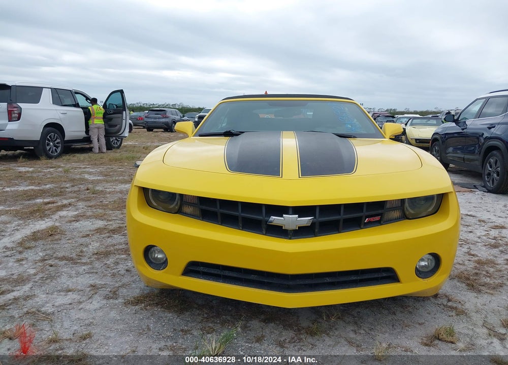2012 CHEVROLET CAMARO 1LT VIN: 2G1FB3D30C9106171