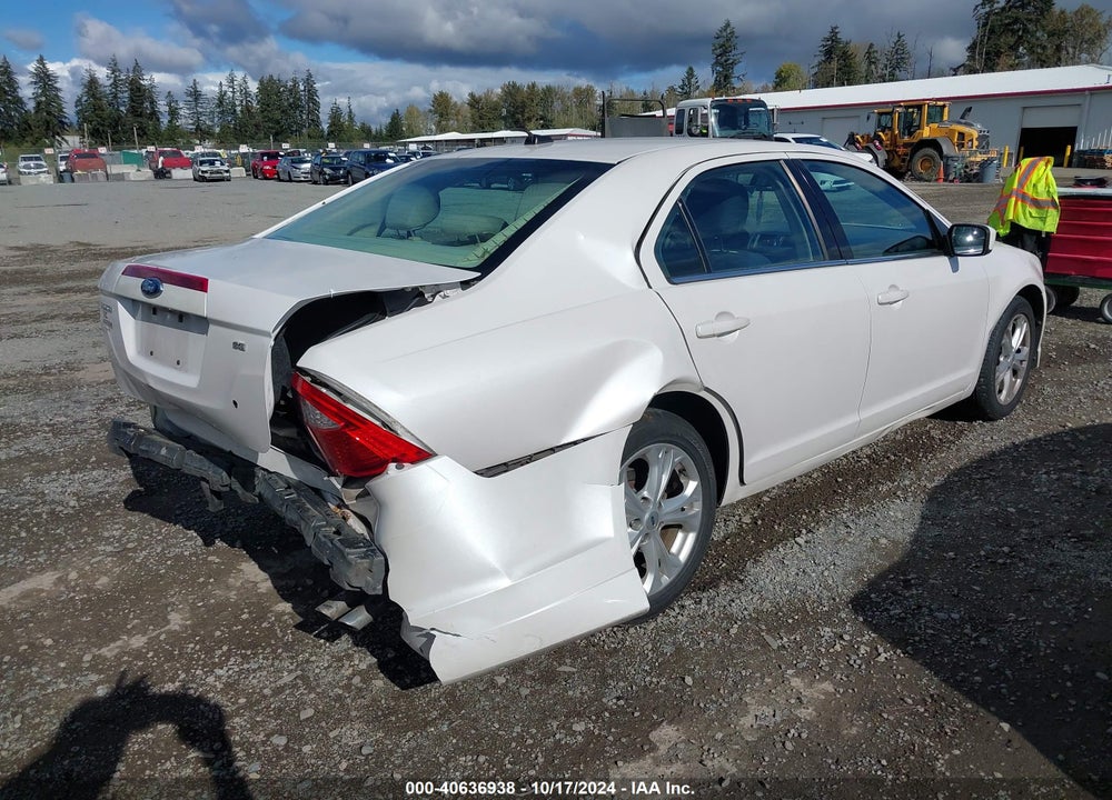 2011 FORD FUSION SE VIN: 3FAHP0HA5BR268594