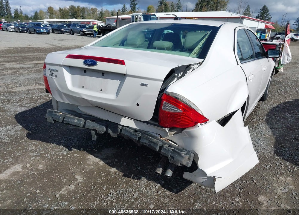 2011 FORD FUSION SE VIN: 3FAHP0HA5BR268594