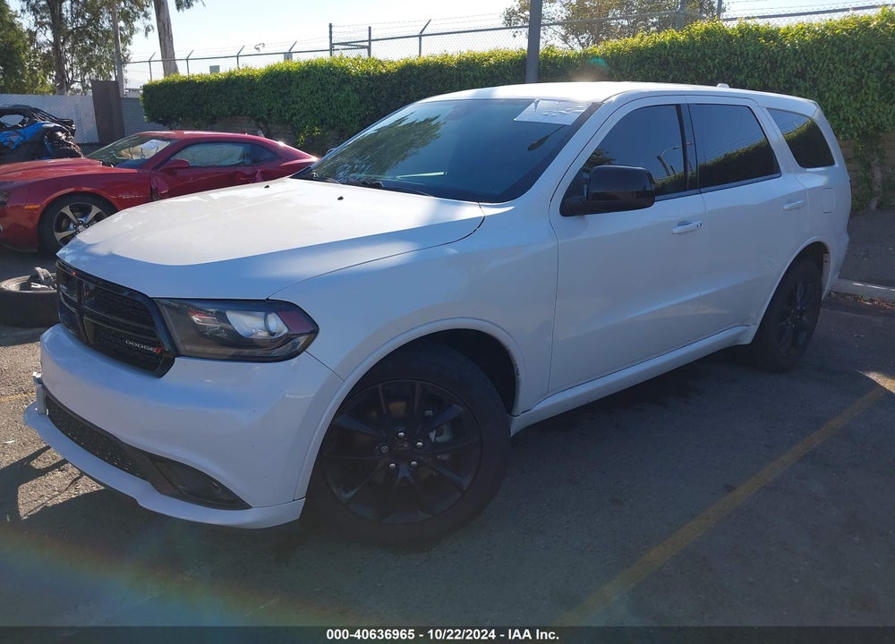 2018 DODGE DURANGO SXT RWD VIN: 1C4RDHAGXJC407345