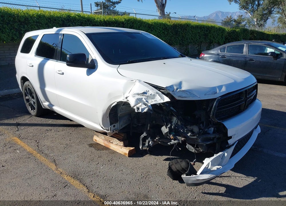 2018 DODGE DURANGO SXT RWD VIN: 1C4RDHAGXJC407345