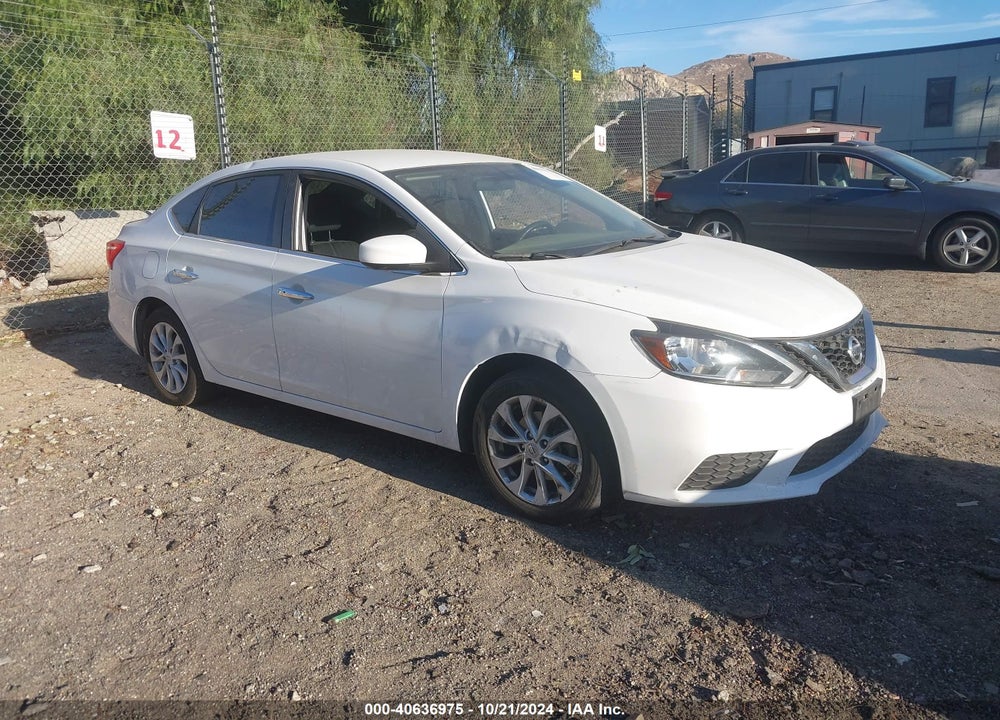 2018 NISSAN SENTRA SV VIN: 3N1AB7AP9JY282958