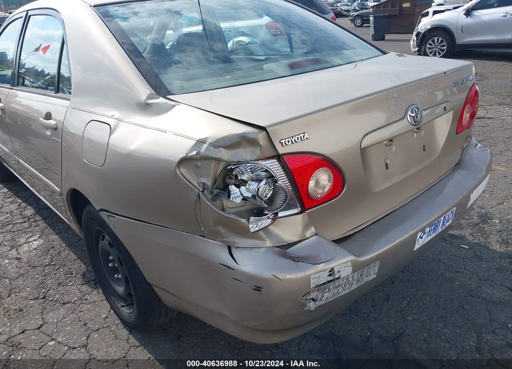 2004 TOYOTA COROLLA LE VIN: 2T1BR32E44C201033