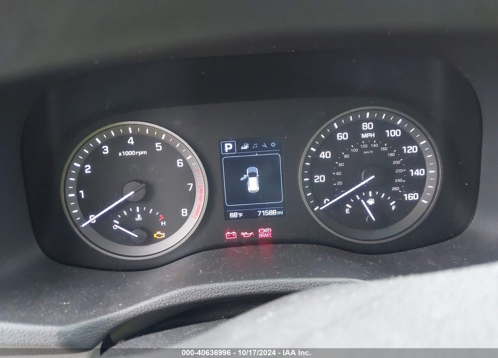 2017 HYUNDAI TUCSON SE VIN: KM8J23A45HU275946