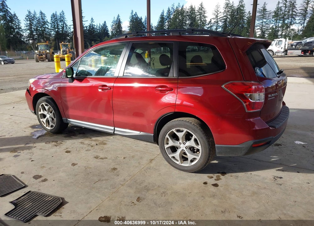 2015 SUBARU FORESTER 2.5I TOURING VIN: JF2SJAUC7FH839252