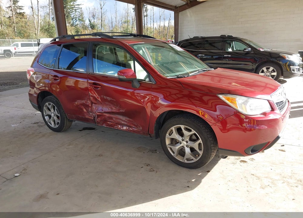 2015 SUBARU FORESTER 2.5I TOURING VIN: JF2SJAUC7FH839252