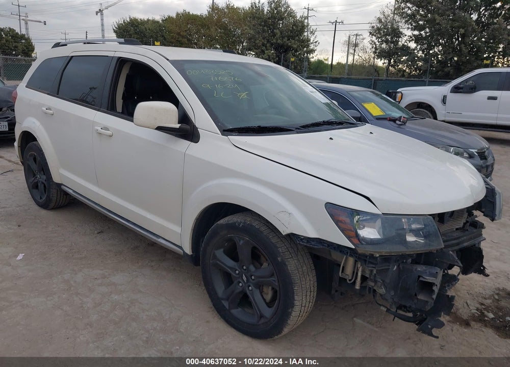 2019 DODGE JOURNEY CROSSROAD VIN: 3C4PDCGG1KT716676