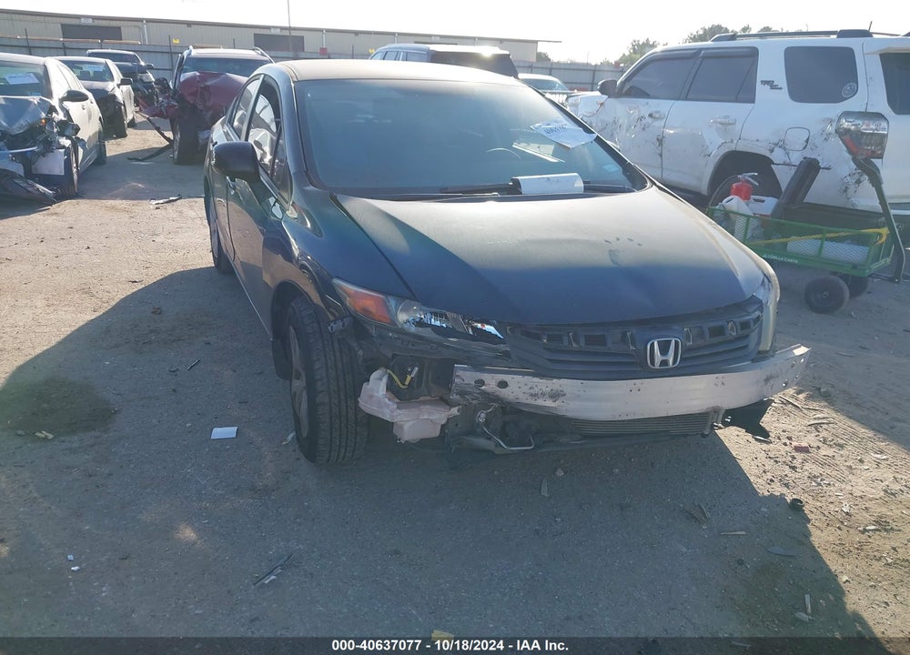 2012 HONDA CIVIC SDN LX VIN: 19XFB2F53CE035890