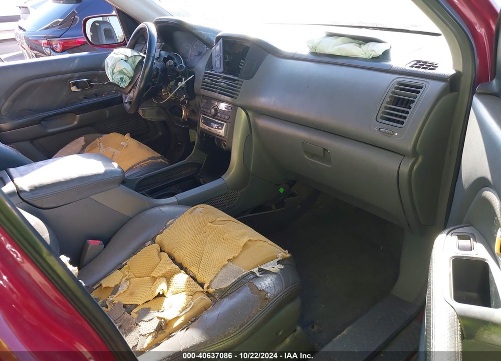 2003 HONDA PILOT EX-L VIN: 2HKYF18563H554349