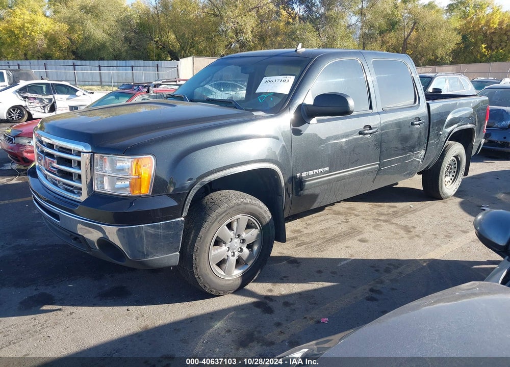 2009 GMC SIERRA 1500 SLT VIN: 3GTEK33M89G217823