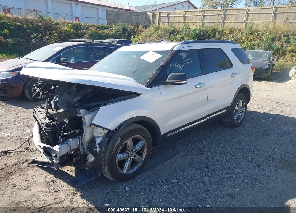 2016 FORD EXPLORER XLT VIN: 1FM5K8D81GGC70303