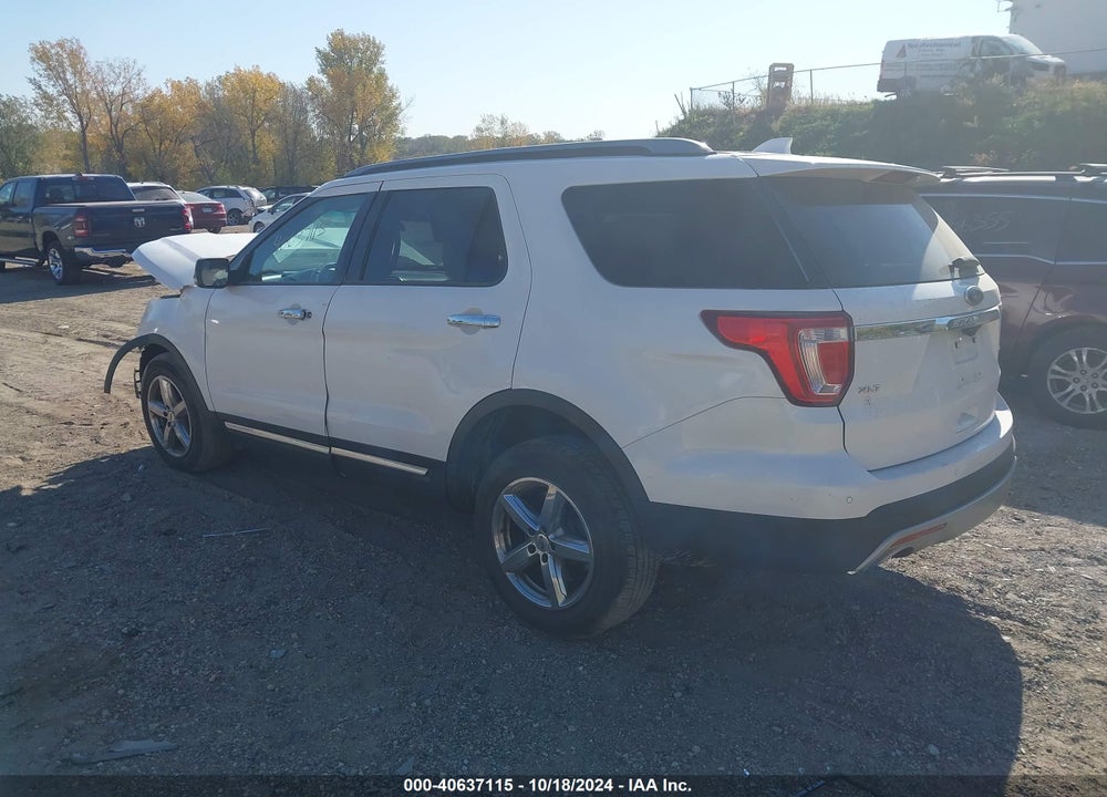 2016 FORD EXPLORER XLT VIN: 1FM5K8D81GGC70303