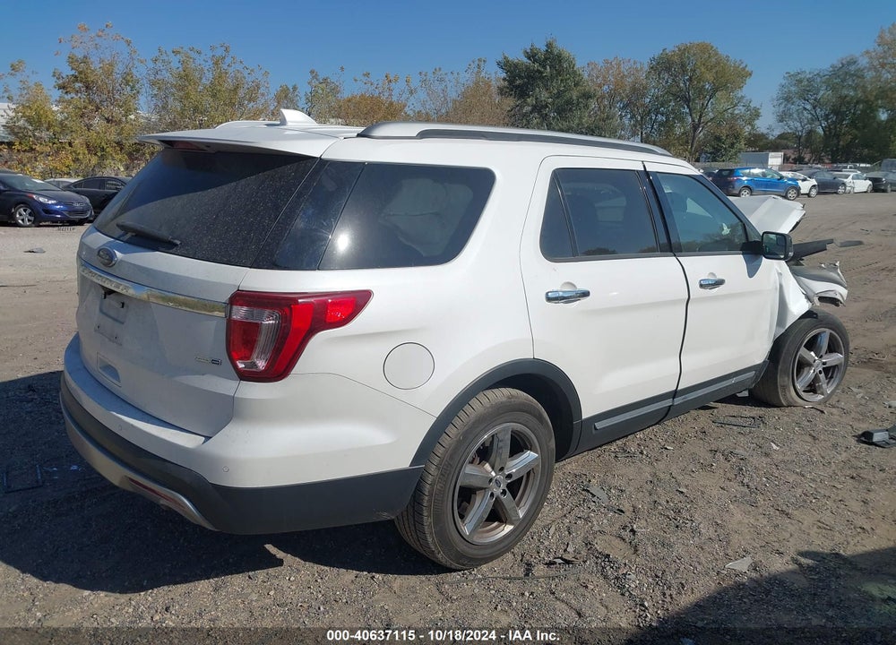 2016 FORD EXPLORER XLT VIN: 1FM5K8D81GGC70303