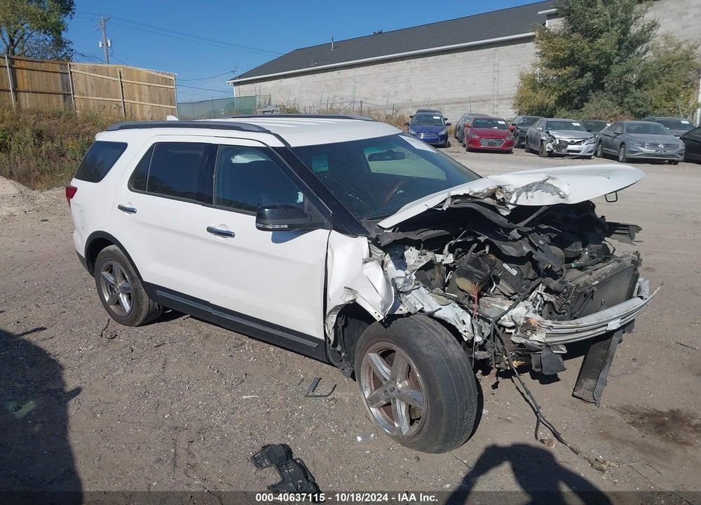 2016 FORD EXPLORER XLT VIN: 1FM5K8D81GGC70303