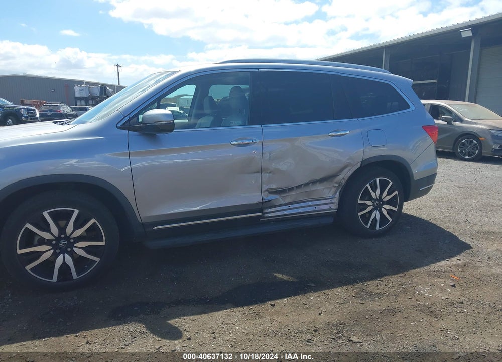 2019 HONDA PILOT ELITE VIN: 5FNYF6H05KB088038