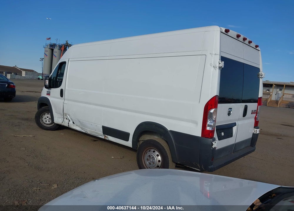2017 RAM PROMASTER 2500 HIGH ROOF 159 WB VIN: 3C6TRVDG4HE541408