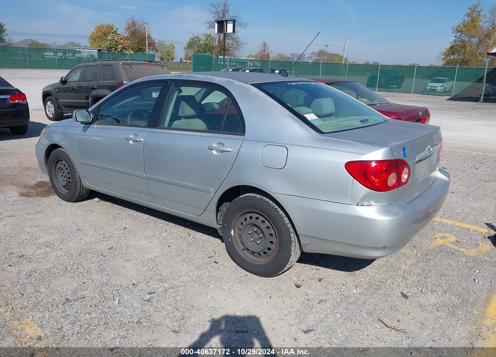 2006 TOYOTA COROLLA LE VIN: JTDBR32E460066519