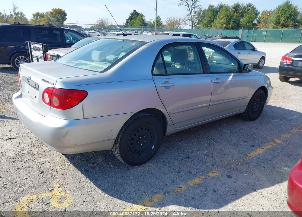 2006 TOYOTA COROLLA LE VIN: JTDBR32E460066519