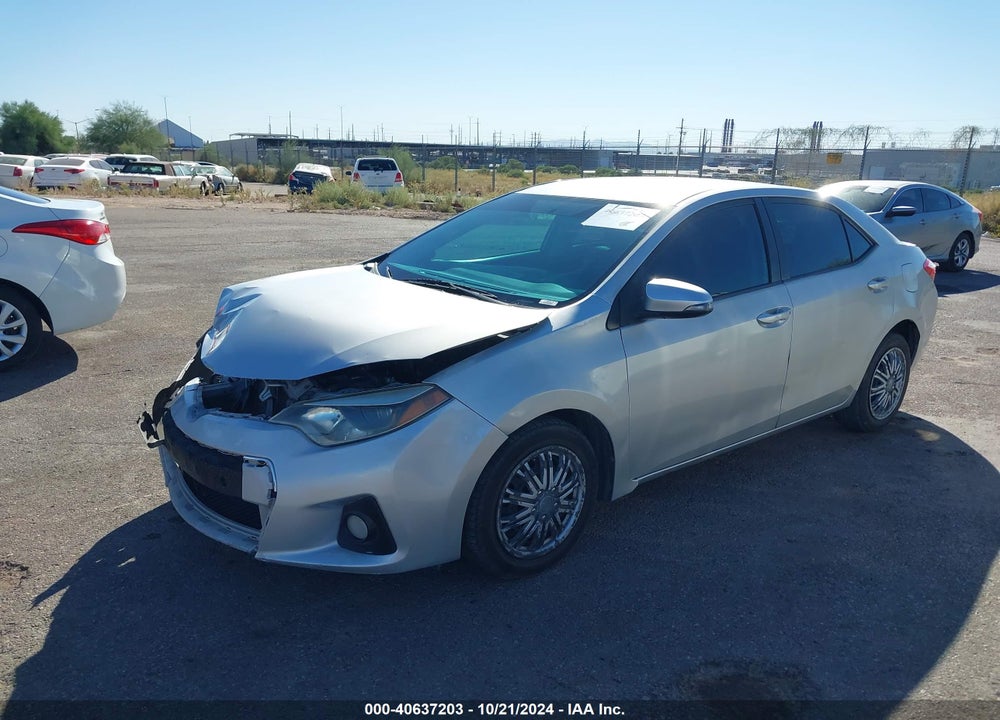 2014 TOYOTA COROLLA S VIN: 2T1BURHE8EC160044