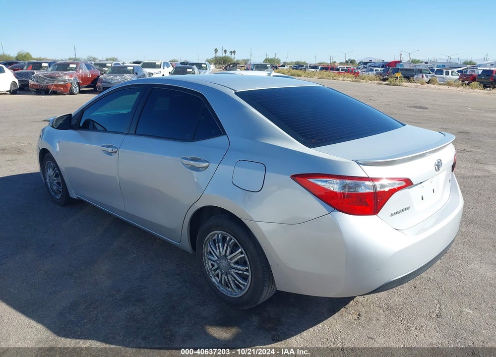 2014 TOYOTA COROLLA S VIN: 2T1BURHE8EC160044