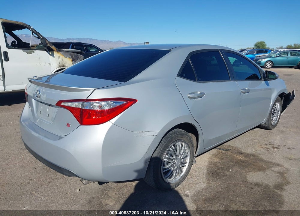2014 TOYOTA COROLLA S VIN: 2T1BURHE8EC160044