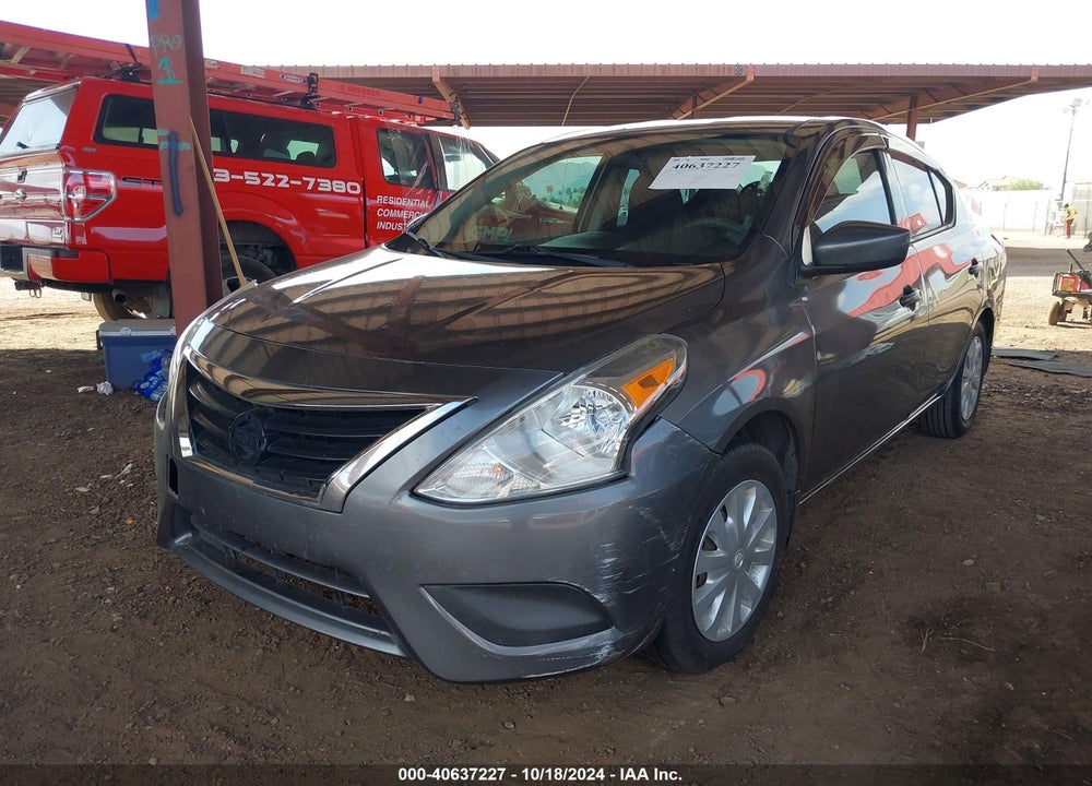 2016 NISSAN VERSA 1.6 S+ VIN: 3N1CN7AP6GL834227