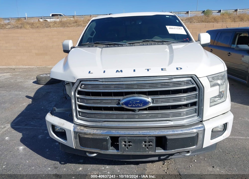 2017 FORD F-150 KING RANCH/LARIAT/LIMITED/PLATINUM/XL/XLT VIN: 1FTEW1EG8HFC73633
