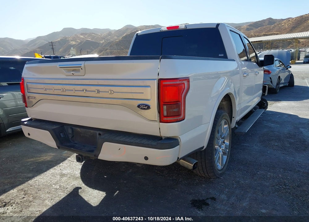 2017 FORD F-150 KING RANCH/LARIAT/LIMITED/PLATINUM/XL/XLT VIN: 1FTEW1EG8HFC73633